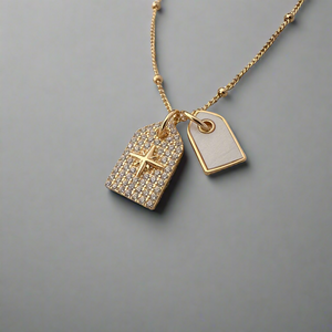 Globetrotter Necklace | Gold Vermeil