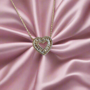 Radiant Heart Necklace | Gold Vermeil