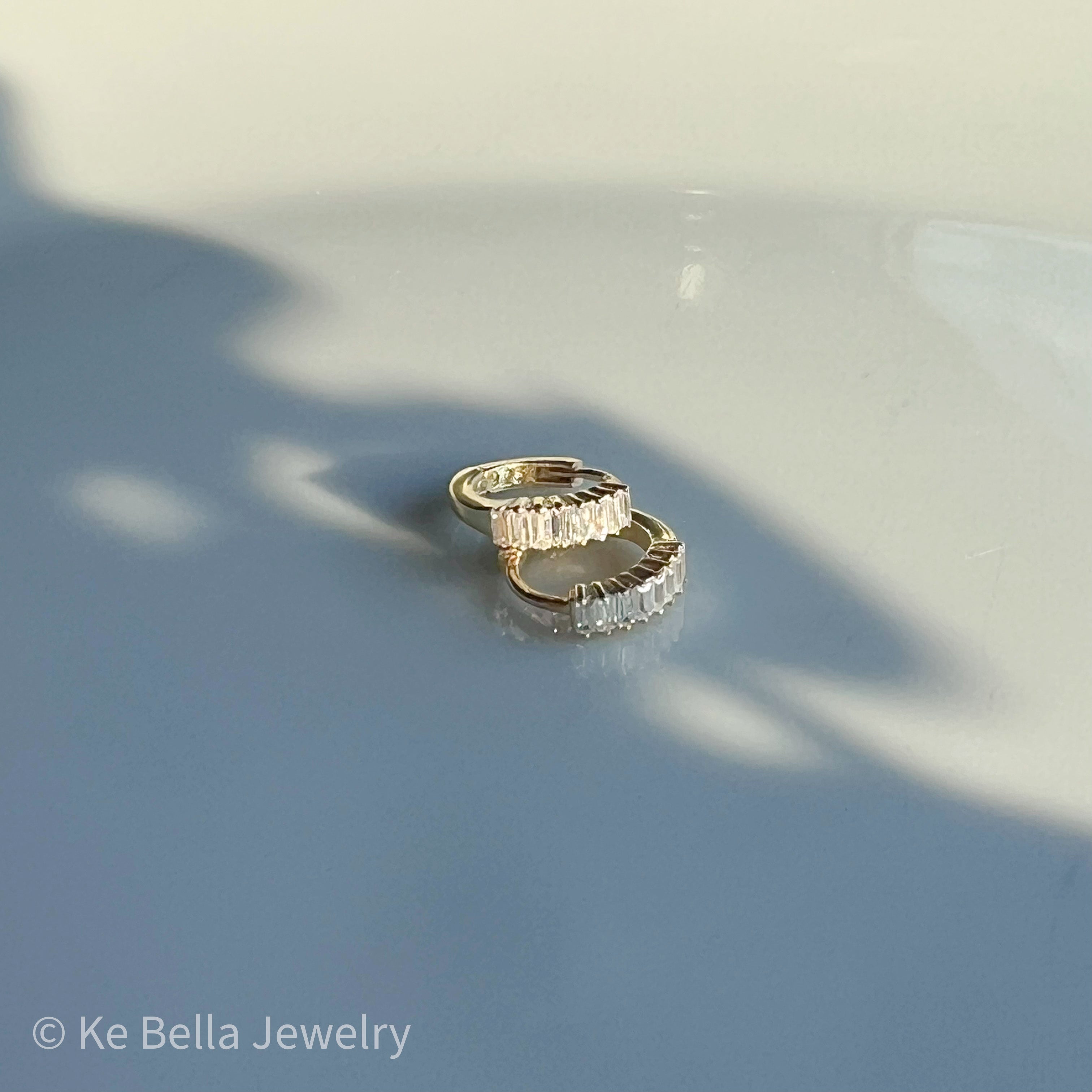 Chunky Silver Hoops  Large – JacqMaria Jewelry